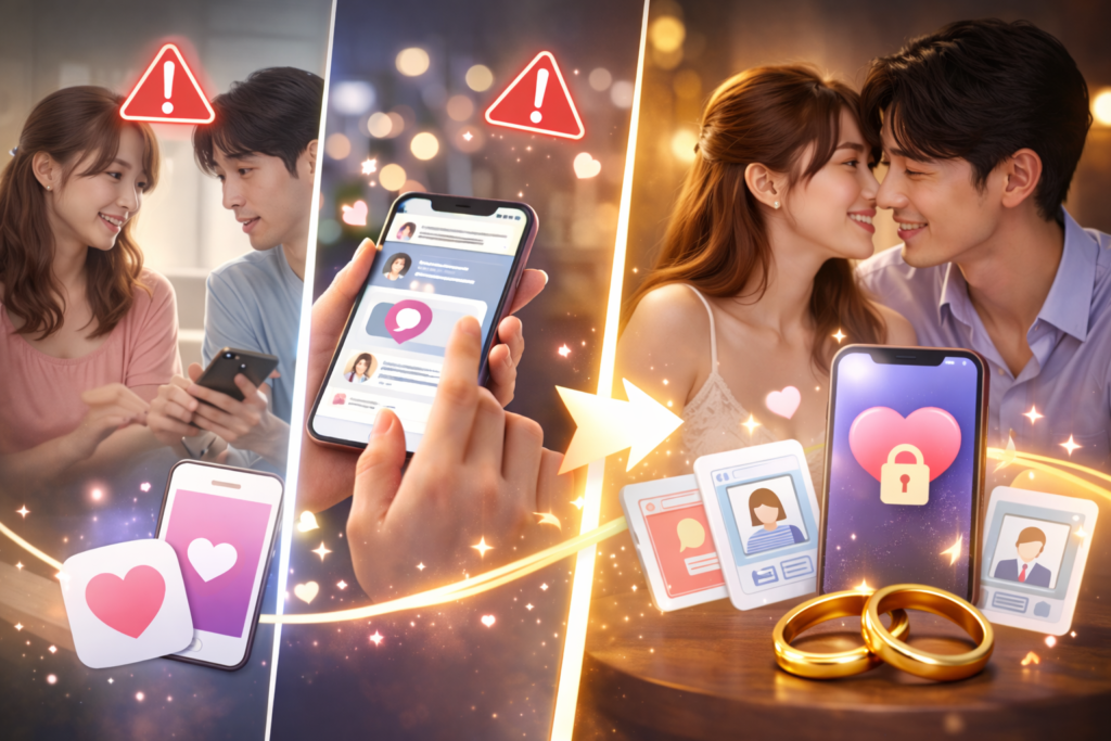 既婚者向けマッチングアプリの利用が近道