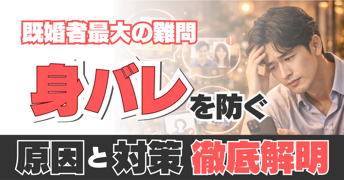身バレ対策アイキャッチ