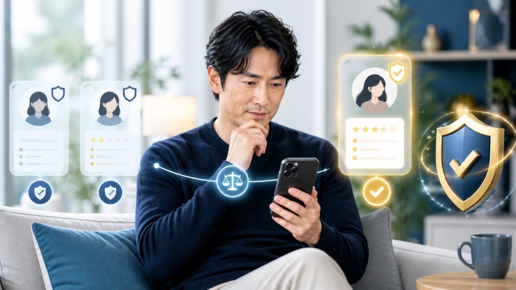 安全性を重視するなら、最初からアプリ選びが重要